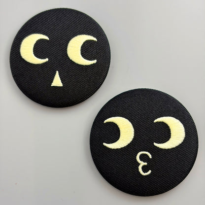 「ム責任集合体」刺繍缶バッチ【CTCRECORDS】