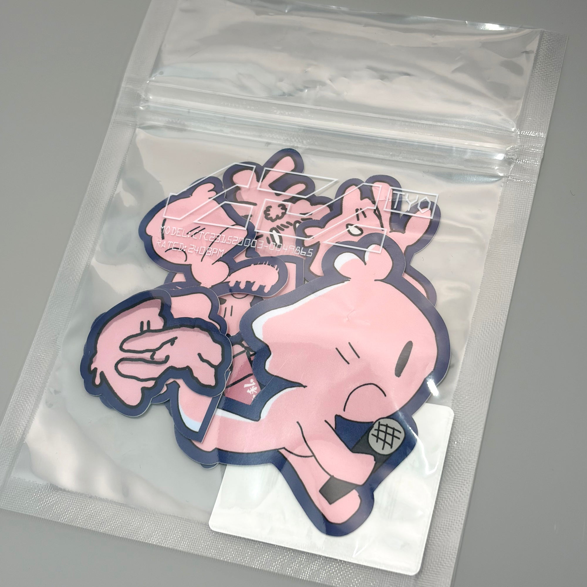 ちっちゃな私」ステッカーセット【CTCRECORDS】 – 中央町戦術工芸