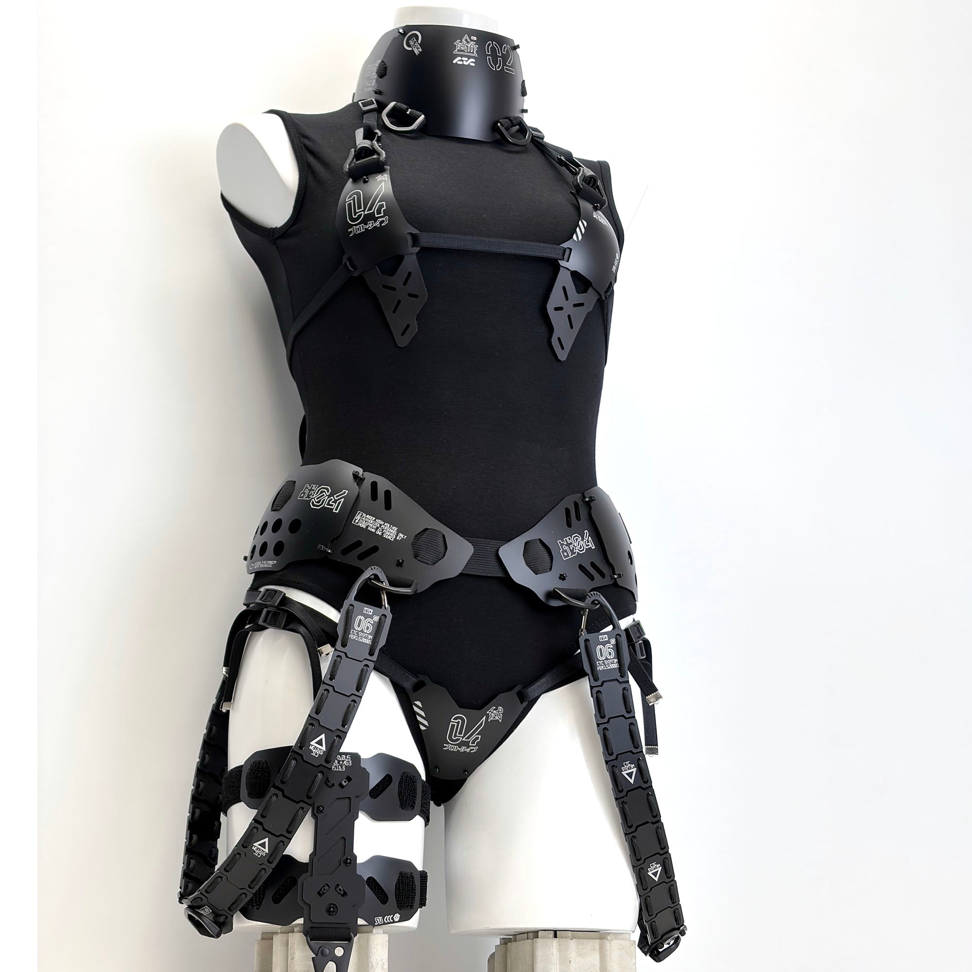Armored bikini full armor set "night striker 