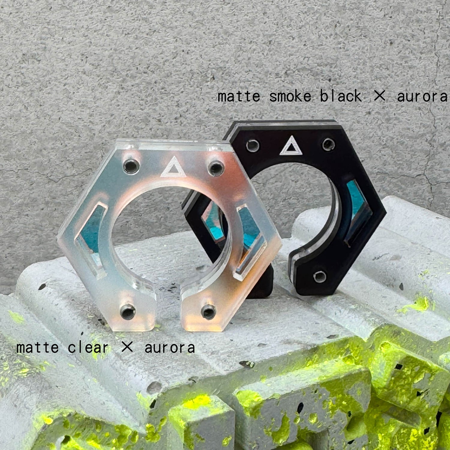Ear cuff unit type_hexa print