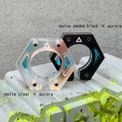 Ear cuff unit type_hexa print