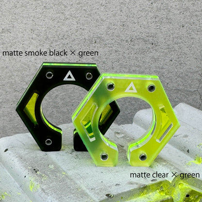 Ear cuff unit type_hexa print