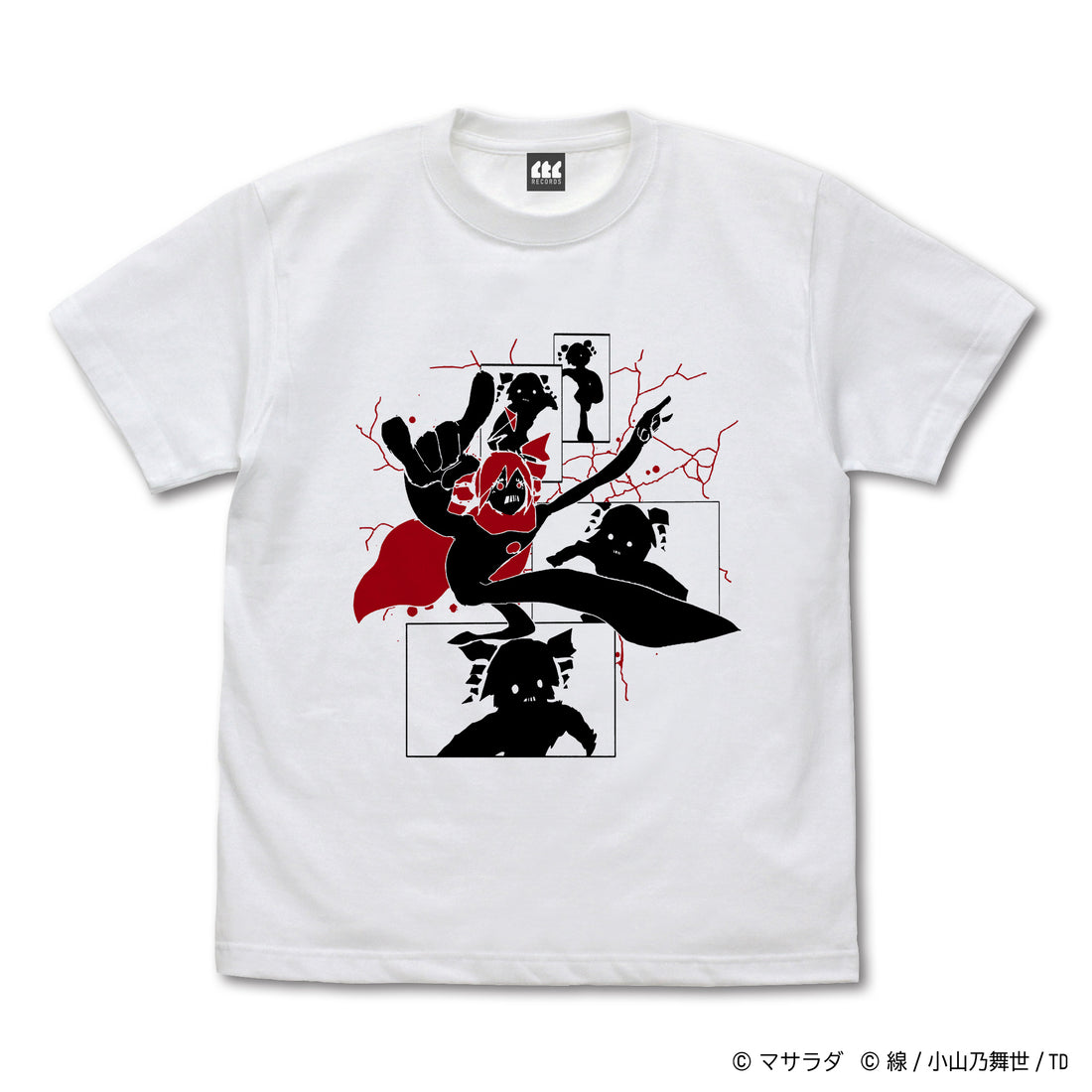 「イレギュラーマン」　Tシャツ【CTCRECORDS】