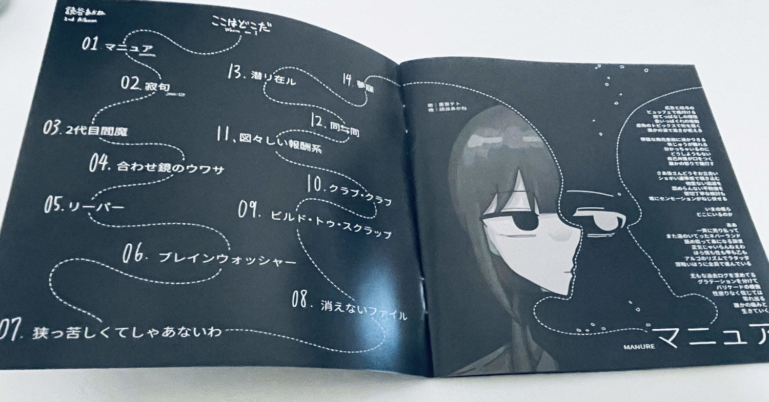 読谷あかね 2nd Album『ここはどこだ』
