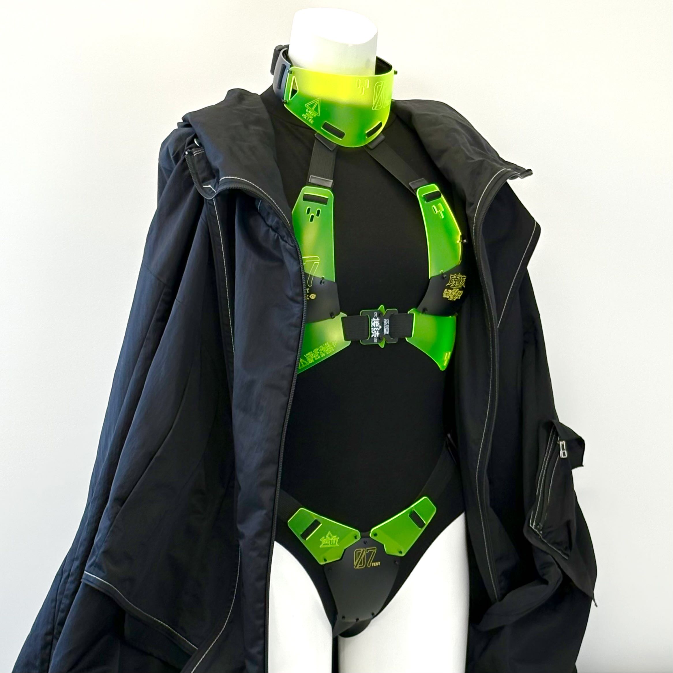中央町戦術工芸 装甲ビキニユニット type07 black×green 05 ビキニ/ボディアクセ[bikini/body] – 中央町戦術工芸