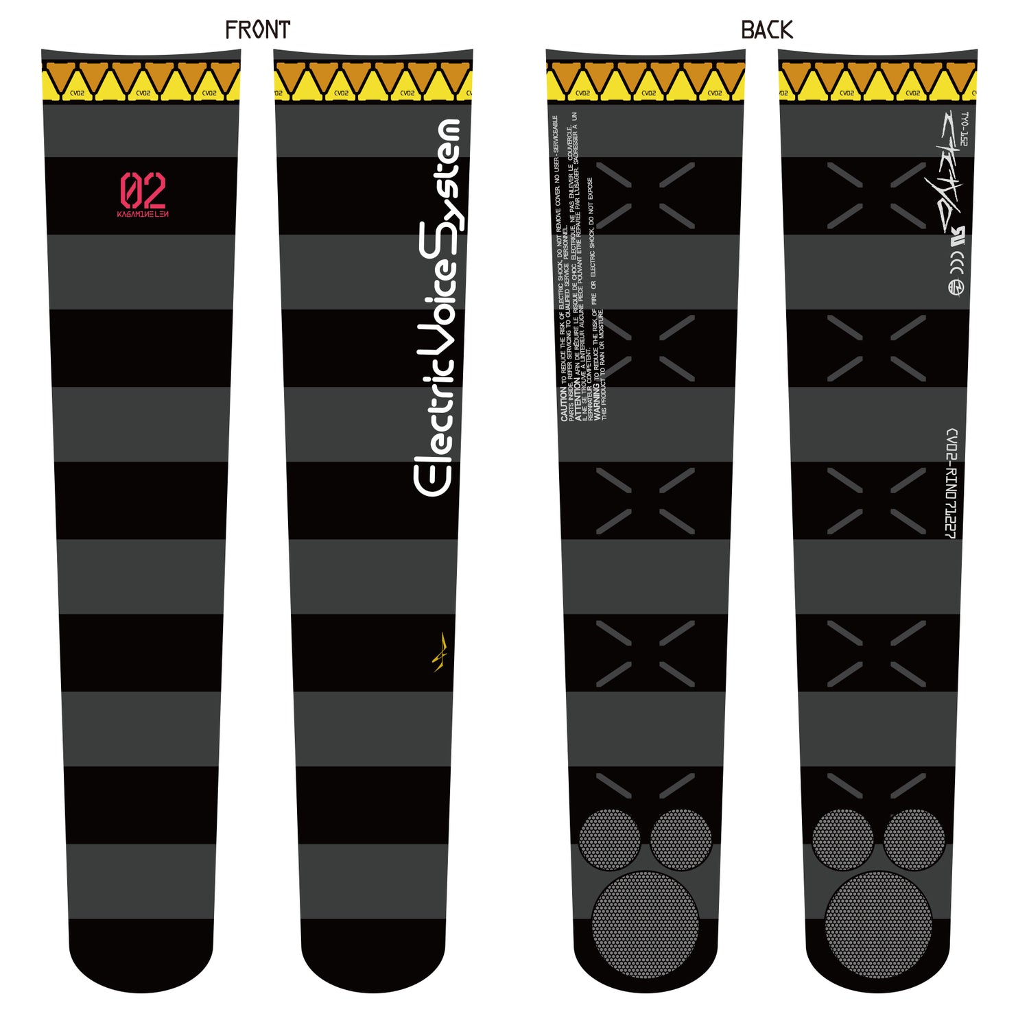 Knee-high socks Hatsune Miku 2024 ver.