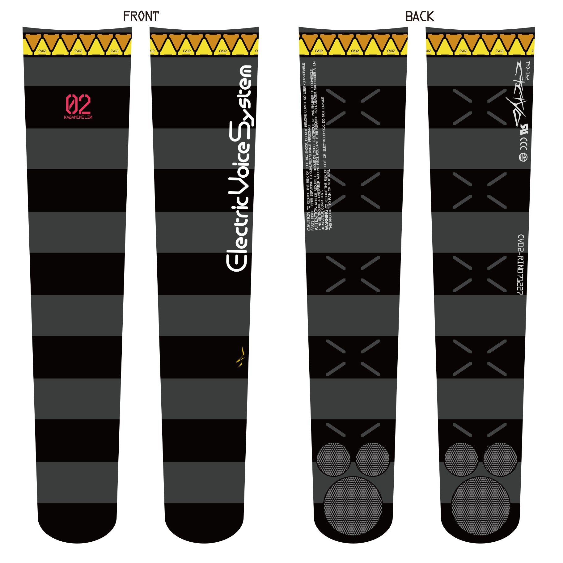 Knee-high socks Hatsune Miku 2024 ver.