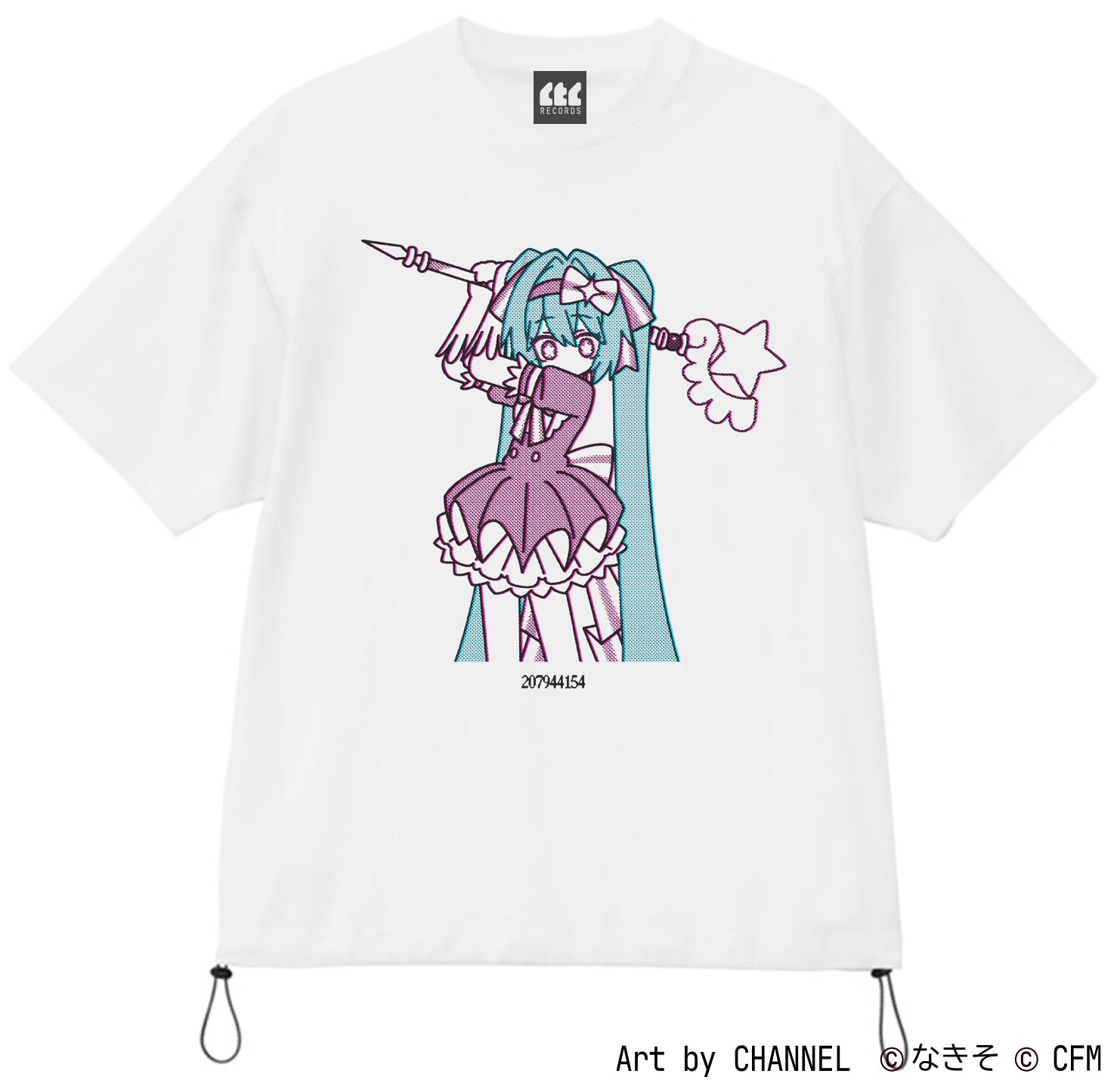 「いますぐ輪廻」　ドローコードTシャツ【CTCRECORDS】