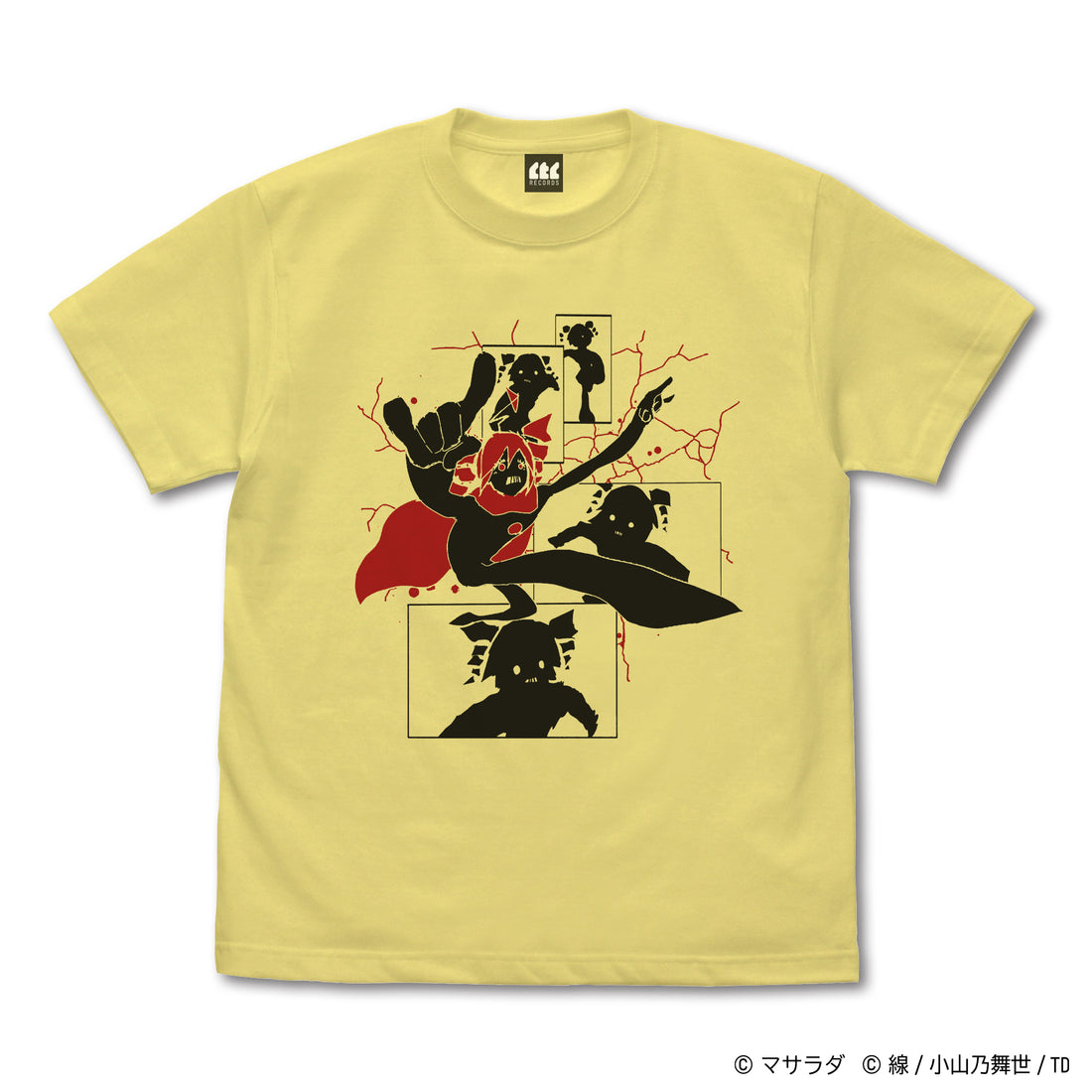 「イレギュラーマン」　Tシャツ【CTCRECORDS】
